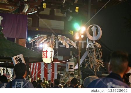 池上本門寺のお会式の万灯練供養　東京 132228662
