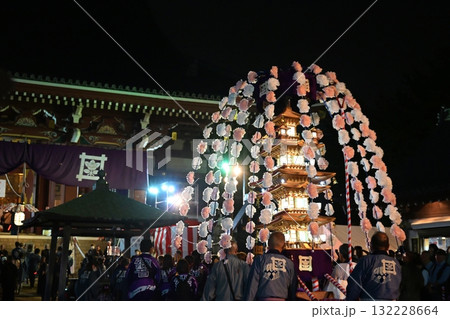 池上本門寺のお会式の万灯練供養 東京 池上本門寺のお会式の万灯練供養 東京 132228664