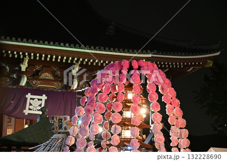 池上本門寺のお会式の万灯練供養　東京 132228690