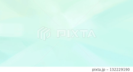 パステルな緑色の水彩で描かれた抽象的な背景イラスト 132229190