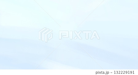 くすんだ水色の水彩で描かれたグラデーション背景イラスト 132229191