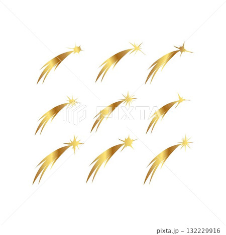 Golden Shooting Stars Collection free Golden Shooting Stars Collection free 132229916