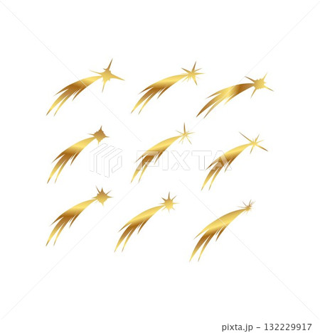 Golden Shooting Stars Collection free Golden Shooting Stars Collection free 132229917