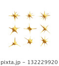 gold sparkling star collection 132229920