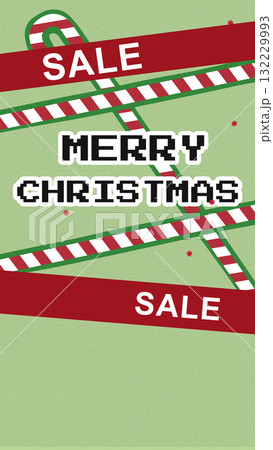 Holiday sale announcement with festive decorations and cheerful message Holiday sale announcement with festive decorations and cheerful message 132229993