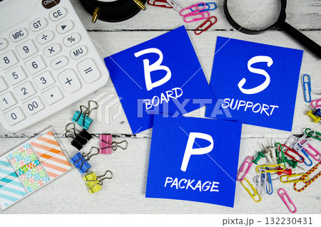 BSP Abbreviation of Board Support Package text phrase of business and financial concept BSP Abbreviation of Board Support Package text phrase of business and financial concept 132230431