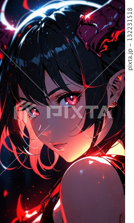 美しく妖艶なサキュバス(Beautiful and bewitching succubus) 132231518