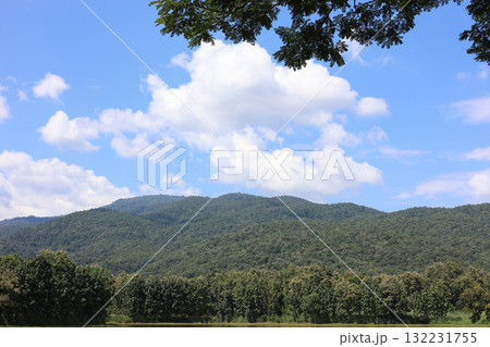 Landscape of mountain and clouds scenic view in Chiangmai, Thailand Landscape of mountain and clouds scenic view in Chiangmai, Thailand 132231755