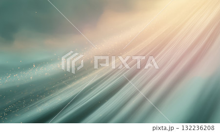 心を整える柔光　マインドフルネス背景 132236208