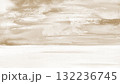 Abstract Beige Watercolor Texture Background. Vintage Grainy Horizontal Textured Artistic Backdrop 132236745