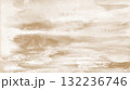 Beige Watercolor Wash Texture Background. Vintage Grainy Horizontal Textured Artistic Backdrop 132236746