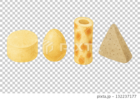 冬季水彩關東煮插畫組（4件） 132237177