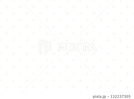 手描きクロスグリッド クロスパターン イエロー 手描きクロスグリッド クロスパターン イエロー 132237305