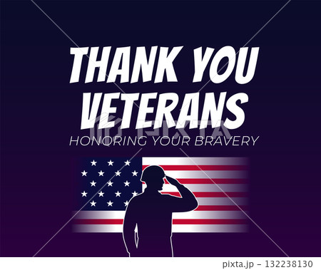 thank you veterans honoring your bravery poster thank you veterans honoring your bravery poster 132238130