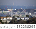 横須賀に停泊する空母ジョージ・ワシントンを田浦梅の里から望む 132238295