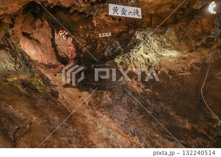 郡上鍾乳洞（岐阜県郡上市）洞内 132240514