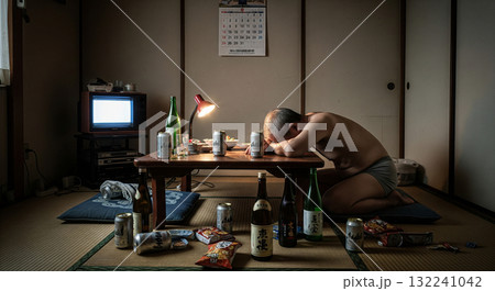 独居老人の寂しい生活 独居老人の寂しい生活 132241042