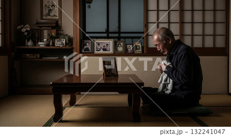 独居老人の寂しい生活 132241047