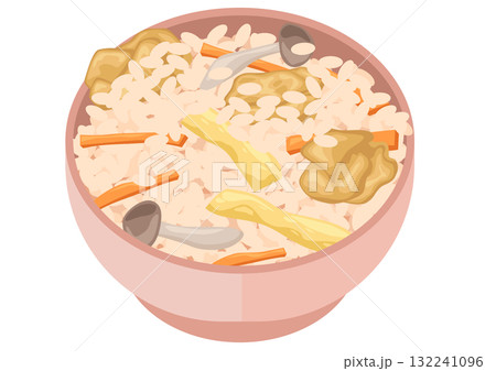 炊き込みご飯 132241096