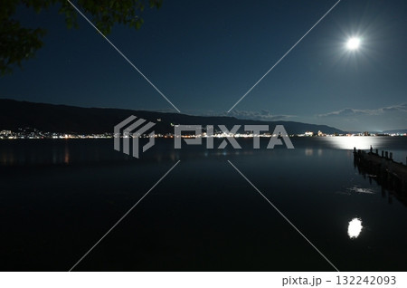諏訪湖夜景 諏訪湖夜景 132242093