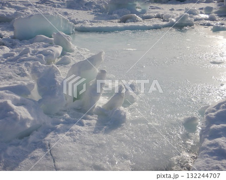 流氷の海 流氷の海 132244707