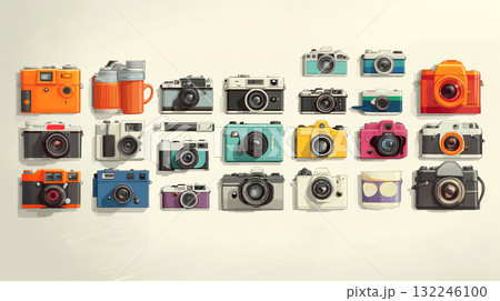 カメラ,カメラのある風景 カメラ,カメラのある風景 132246100
