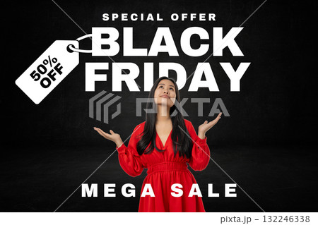 Customers are thrilled about exclusive Black Friday deals 132246338