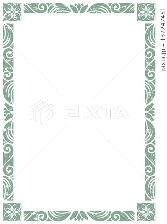 アジア調フレーム31（青磁：かすれ加工） 132247481