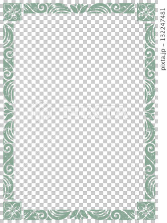 アジア調フレーム31（青磁：かすれ加工） 132247481