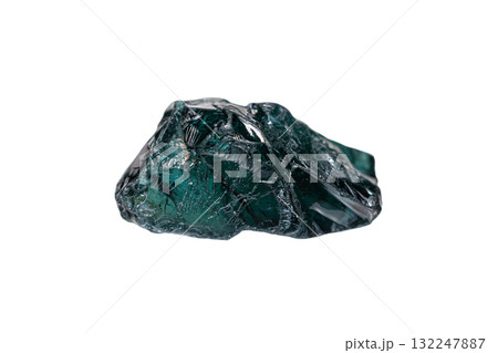 Natural rough teal spinel gemstone Natural rough teal spinel gemstone 132247887