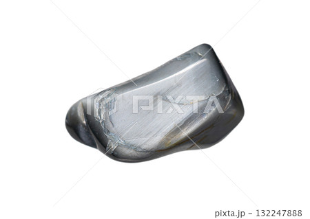 Silver tiger eye gemstone 132247888