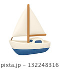 Yacht, Sea Yacht, Marina Yacht, White Yacht, Sailing Yacht, Luxury Yacht, Yacht Trip, Summer Sea, Yacht on Waves, Yacht Illustration, 3D Yacht, Minimal Yacht, Modern Yacht, Realistic Yacht, Sunset Yac 132248316