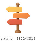 Signpost, Road Sign, Direction Sign, Arrow Sign, Information Sign, Village Sign, Metal Sign, Signpost Illustration, Street Sign, Crossroad Sign, Minimal Sign, Modern Signpost, 3D Signpost, Wooden Sign 132248318