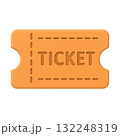 Ticket, Flight Ticket, Movie Ticket, Travel Ticket, Concert Ticket, Paper Ticket, E-Ticket, Boarding Pass, Ticket Illustration, Hand Ticket, Reservation Paper, Minimal Ticket, Modern Ticket, 3D Ticket 132248319
