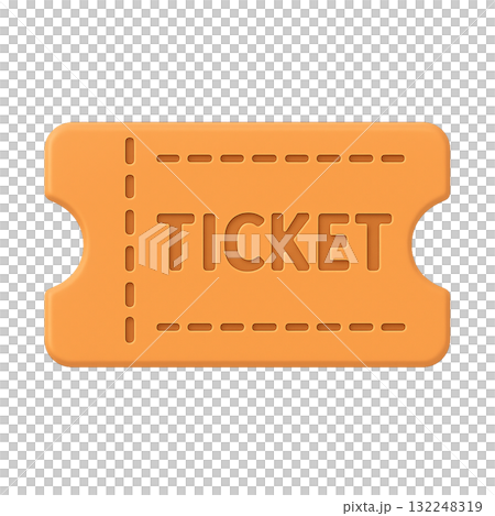 Ticket, Flight Ticket, Movie Ticket, Travel Ticket, Concert Ticket, Paper Ticket, E-Ticket, Boarding Pass, Ticket Illustration, Hand Ticket, Reservation Paper, Minimal Ticket, Modern Ticket, 3D Ticket 132248319