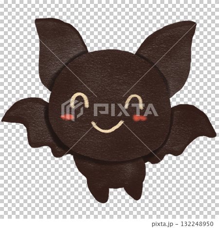 Cute Smiling Bat for Halloween Cute Smiling Bat for Halloween 132248950