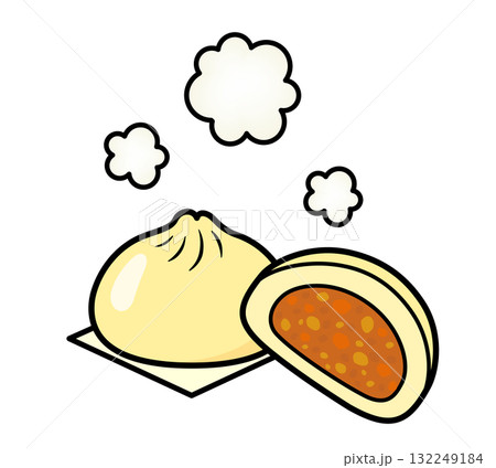 中華まんのアイコン 中華まんのアイコン 132249184