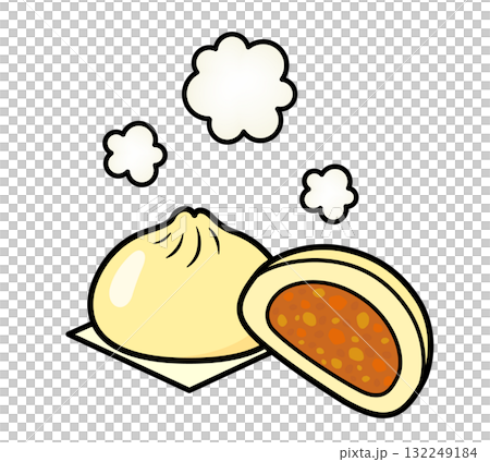 中華まんのアイコン 中華まんのアイコン 132249184