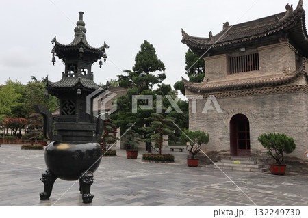 シルクロードの起点 中国西安市大慈恩寺の大雁塔 シルクロードの起点 中国西安市大慈恩寺の大雁塔 132249730