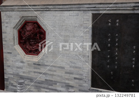 シルクロードの起点　中国西安市大慈恩寺の大雁塔 132249781