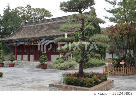 シルクロードの起点 中国西安市大慈恩寺の大雁塔 シルクロードの起点 中国西安市大慈恩寺の大雁塔 132249802