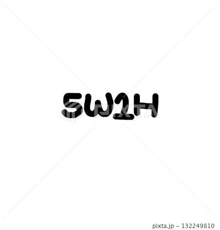 5W1H hand drawn text in black on transparency background, representing questions who?, what?, when?, where?, why?, and how? 5W1H hand drawn text in black on transparency background, representing questions who?, what?, when?, where?, why?, and how? 132249810