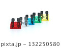 Fuses to protect the wiring and electrical equipment 132250580