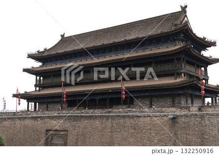 シルクロードの起点 中国西安市の西の城門である安定門 シルクロードの起点 中国西安市の西の城門である安定門 132250916
