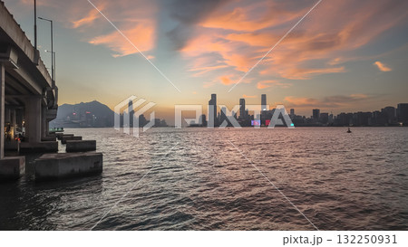 Oct 17 2025 Scenic East Coast Boardwalk Along Victoria Harbour 132250931