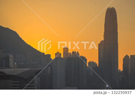 Oct 17 2025 Scenic Promenade View Along Central Hong Kong Waterfront 132250937