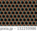 可愛い和柄素材　亀甲 132250986