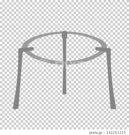 火盆鐵架的向量圖解 火盆鐵架的向量圖解 132251215