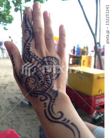 ヘナタトゥー 132251241