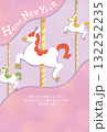 2026年午年メルヘンちっくな年賀状 132252235